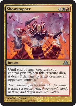 Magic the Gathering: Dragon's Maze (Base Set) card 102 Showstopper