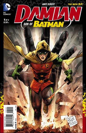 Damian: Son of Batman issue 1-B Tony Daniel 1:25 Cover