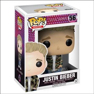 Pop! Rocks figure 56 Justin Bieber