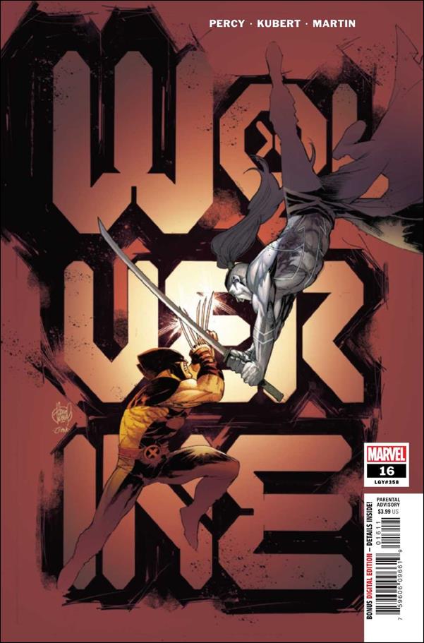 Wolverine (2020) issue 16 Adam Kubert Cover