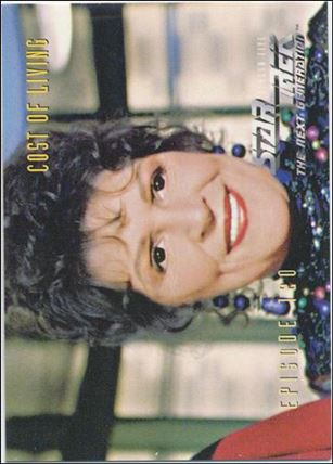 Star Trek: The Next Generation - The Episode Collection Season Five (Base Set) card 487 Cost of Living, Episode 120A