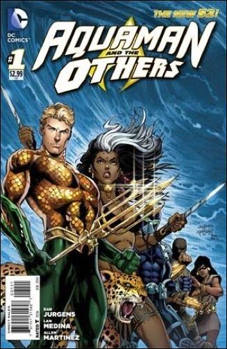 Aquaman and the Others issue 1-B Dan Jurgens 1:25 Cover