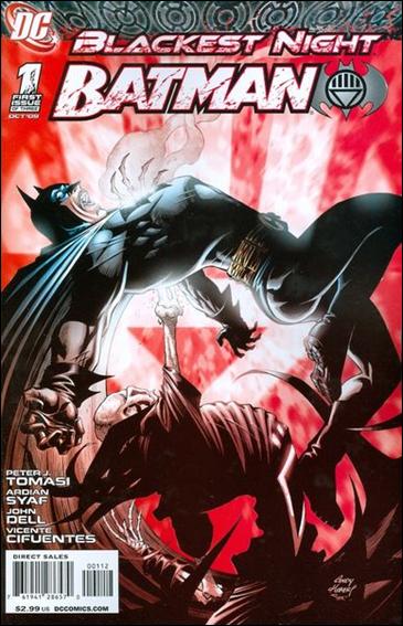 Blackest Night: Batman issue 1-C Andy Kubert "Red" Cover (2nd Printing)