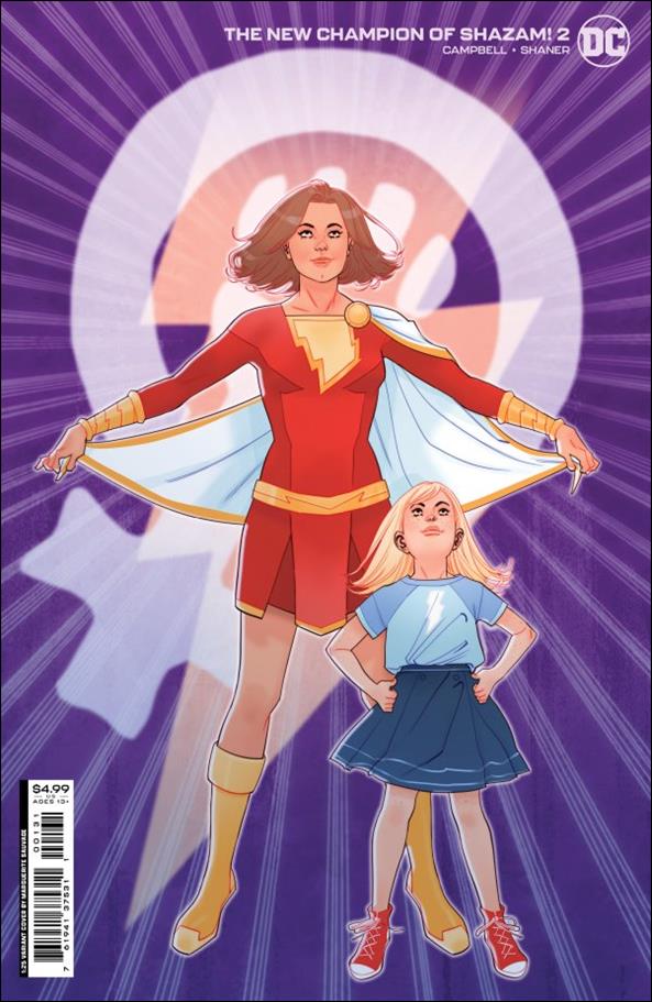 New Champion of Shazam! issue 2-C Marguerite Sauvage 1:25 Cardstock Cover
