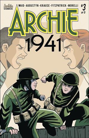 Archie 1941 issue 3-B Derek Charm Cover