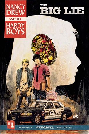 Nancy Drew and the Hardy Boys: The Big Lie issue 1-C Robert Hack Subscription Cover