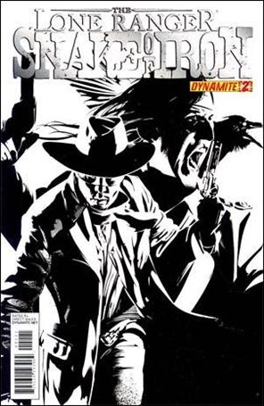 Lone Ranger: Snake of Iron issue 2-B Black and White 1:10 Cover