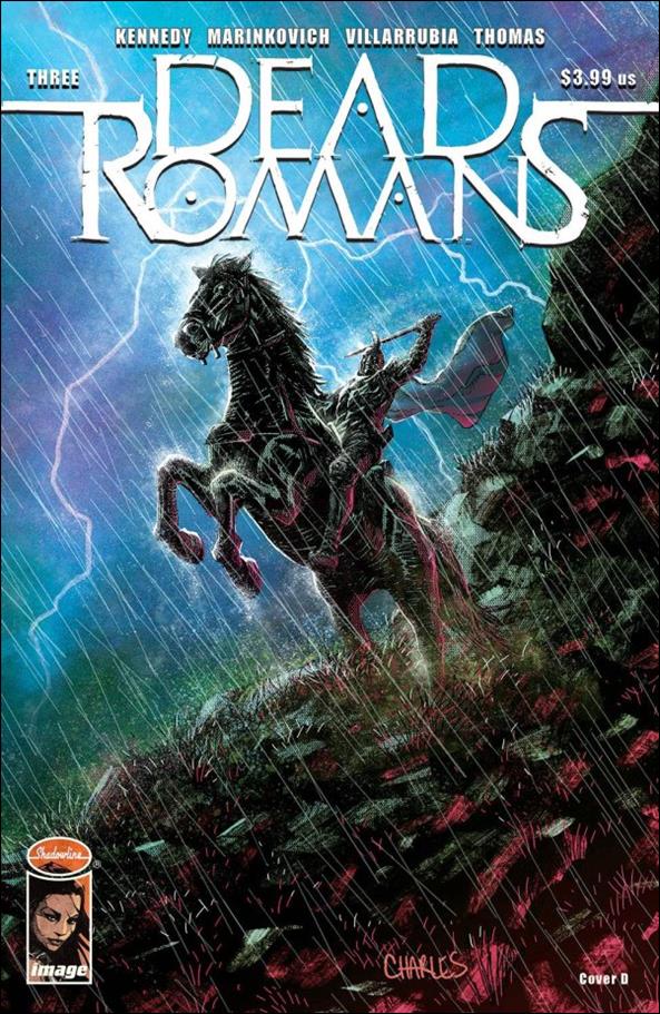Dead Romans issue 3-D Kyle Charles Cover