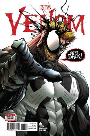 Venom (2017) issue 6 Gerardo Sandoval Cover
