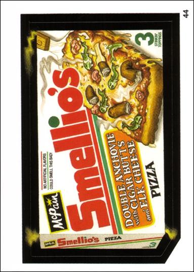 Wacky Packages All-New: Series 1 (Base Set) card 44 Smellio's