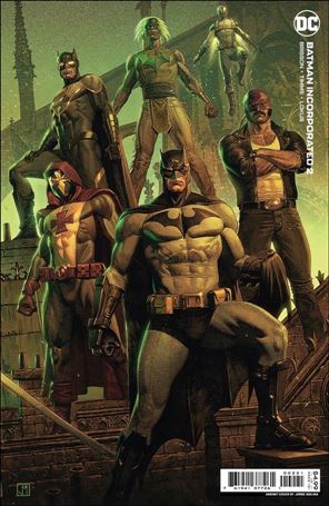 Batman Incorporated (2022) issue 2-B Jorge Molina Connecting Cardstock Cover