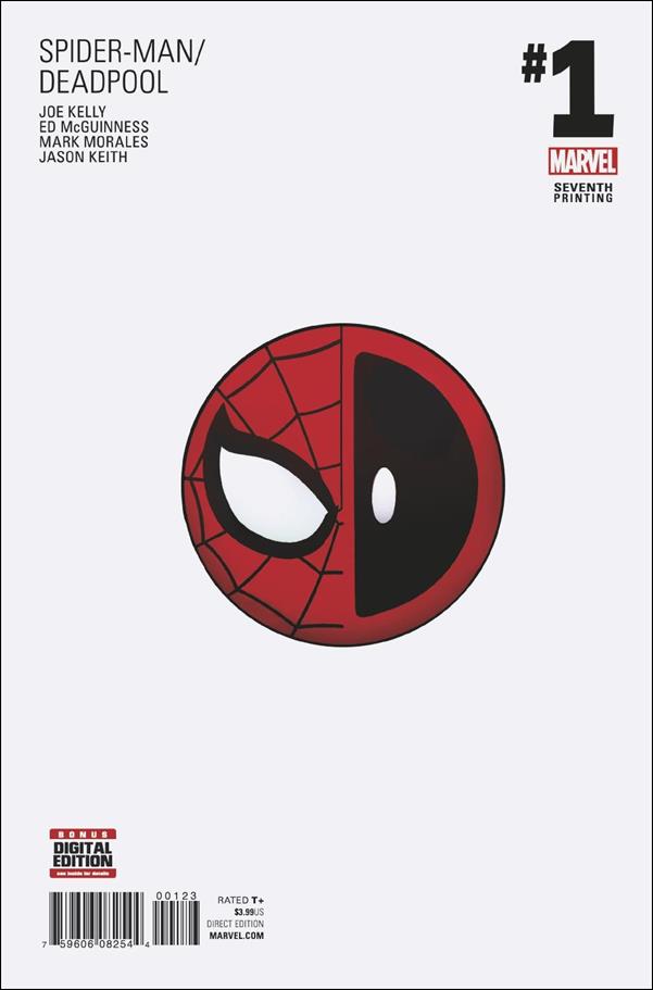 Spider-Man/Deadpool issue 1-S Ed McGuinness Cover (7th Printing)