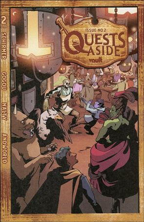 Quests Aside issue 2 Elena Gogou Cover