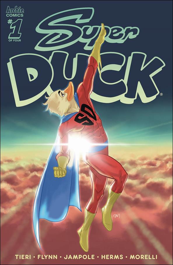Super Duck issue 1-D Adam Gorham Cover