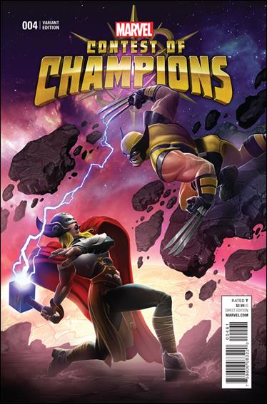 Contest of Champions issue 4-D 1:10 Kabam Cover