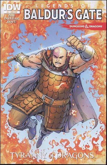 Dungeons & Dragons: Legends of Baldur's Gate issue 4-B Max Dunbar Subscription Cover