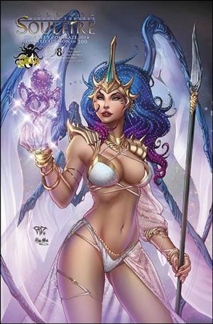 Michael Turner's Soulfire (2013) issue 8-C Paolo Pantalena Comikaze Cover