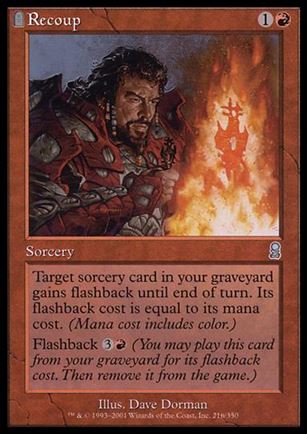 Magic the Gathering: Odyssey (Base Set) card 216 Recoup