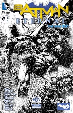 Batman Eternal issue 1-C Jason Fabok WonderCon Cover