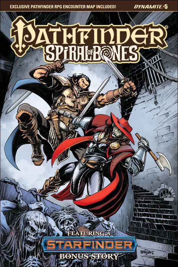 Pathfinder: Spiral of Bones issue 5-C Tom Mandrake Cover