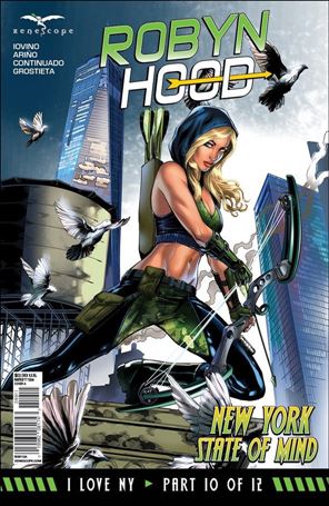 Robyn Hood: I Love NY issue 10 Allan Otero Cover