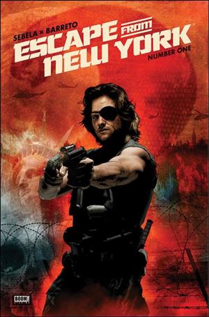Escape from New York issue 1-B Tim Bradstreet Cover