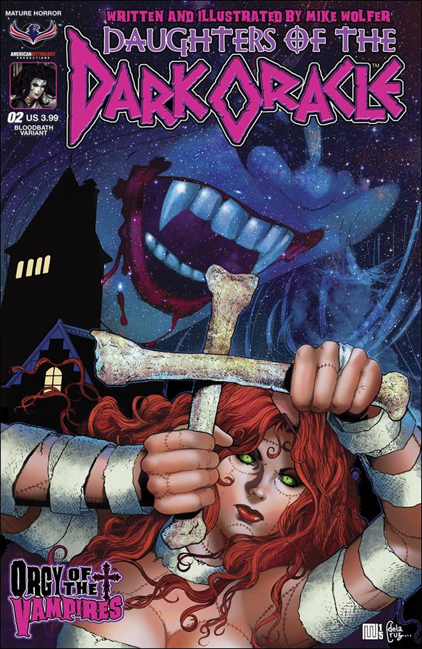 Daughters of the Dark Oracle: Orgy of the Vampires issue 2-C Bloodbath Cover