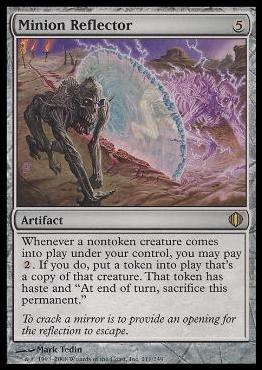 Magic the Gathering: Shards of Alara (Base Set) card 211 Minion Reflector