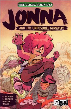 Jonna and the Unstoppable Monsters issue 1-I Free Comic Book Day Cover