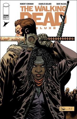 Walking Dead Deluxe issue 92-B Charlie Adlard Cardstock Cover