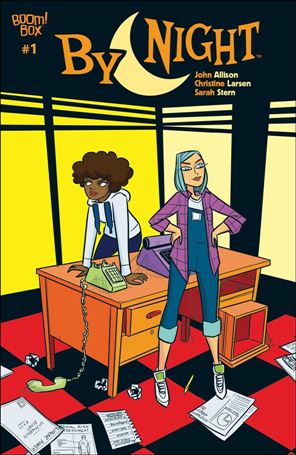 By Night issue 1-B John Allison Subscription Cover
