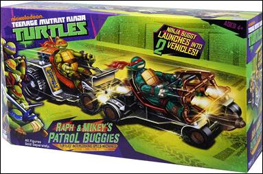 Teenage Mutant Ninja Turtles (2012) Vehicles and Playsets figure 9 Raph & Mikey's Patrol Buggies