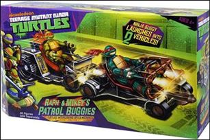 Teenage Mutant Ninja Turtles (2012) Vehicles and Playsets figure 9 Raph & Mikey's Patrol Buggies
