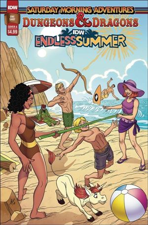 IDW Endless Summer Dungeons & Dragons: Saturday Morning Adventures Cover Image 1