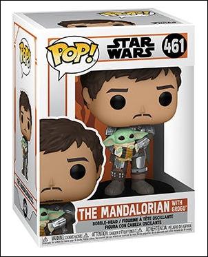 POP! Star Wars figure 461 The Mandalorian with Grogu