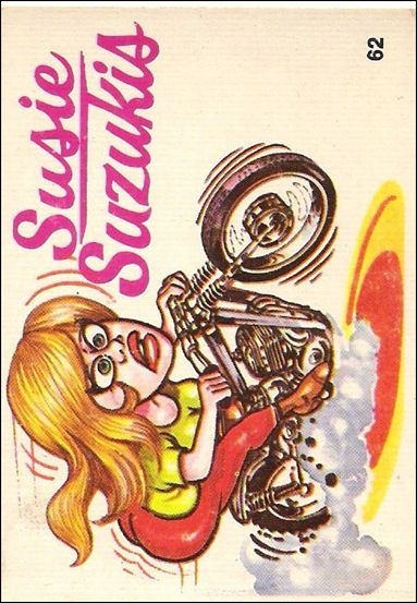 Silly Cycles (Base Set) card 62 Suzie Suzukis