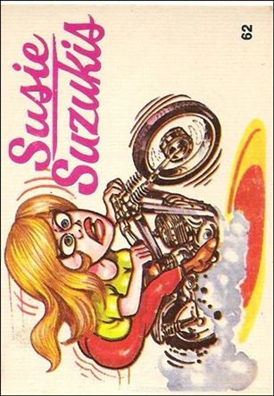 Silly Cycles (Base Set) card 62 Suzie Suzukis