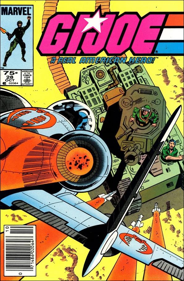G.I. Joe: A Real American Hero issue 28-C Canadian Price Cover