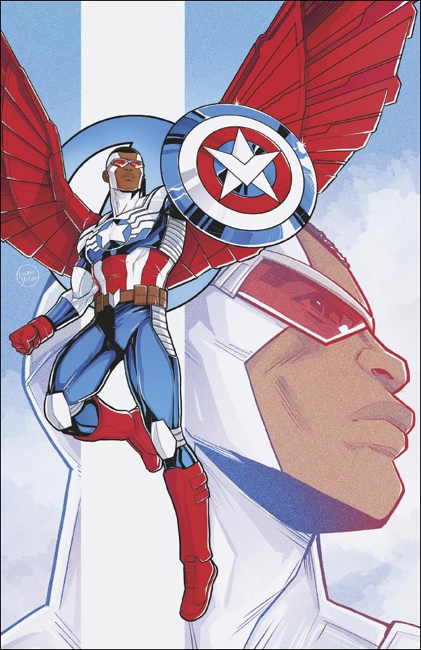 Avengers (2023) issue 26-E Luciano Vecchio Captain America Virgin 1:50 Cover