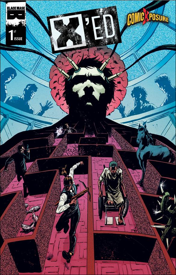 X'ED issue 1-B ComicXposure Cover