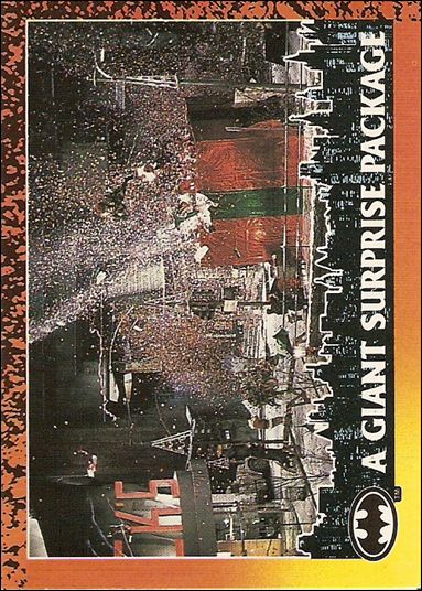 Batman Returns (Base Set) card 14 A Giant Surprise Package
