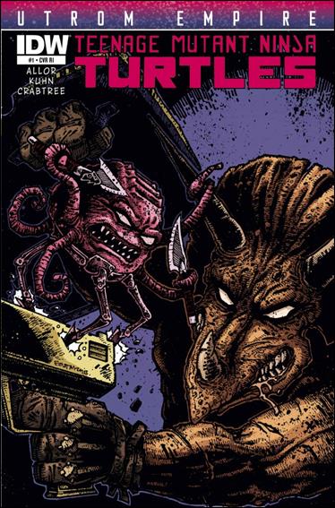 Teenage Mutant Ninja Turtles Utrom Empire issue 1-C Kevin Eastman 1:25 Cover