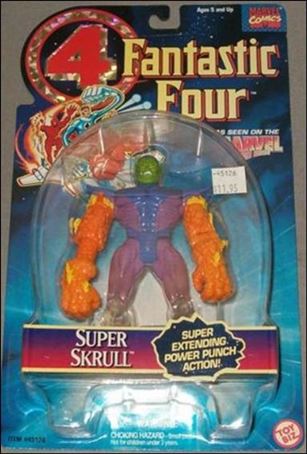 Fantastic Four  figure 21 Super-Skrull (Super Extending Power Punch Action)
