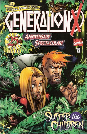 Generation X (1994) issue 25 Wraparound Cover