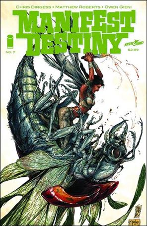 Manifest Destiny issue 7-B Marc Silvestri Cover