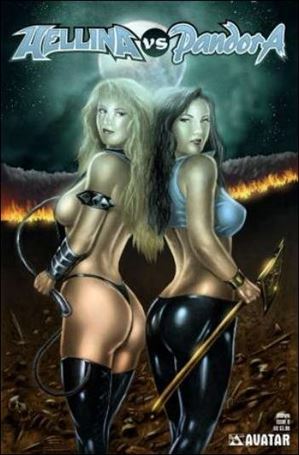 Hellina vs Pandora issue 0-B Brown Cover