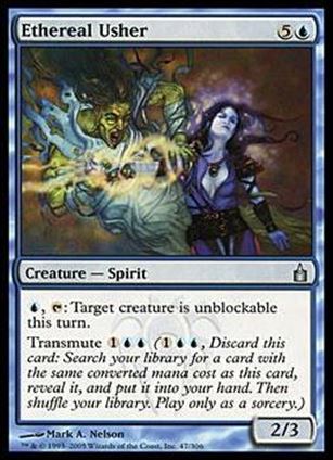 Magic the Gathering: Ravnica (Base Set)  card 47 Ethereal Usher