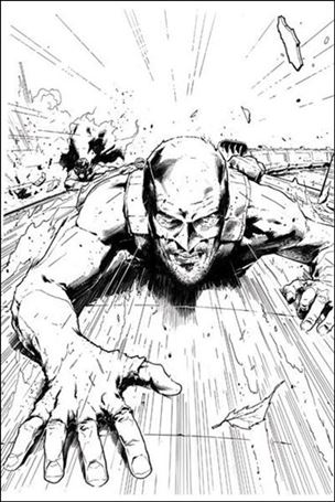 Extermination (2012) issue 5-D Trevor Hairsine 1:25 Sketch Cover
