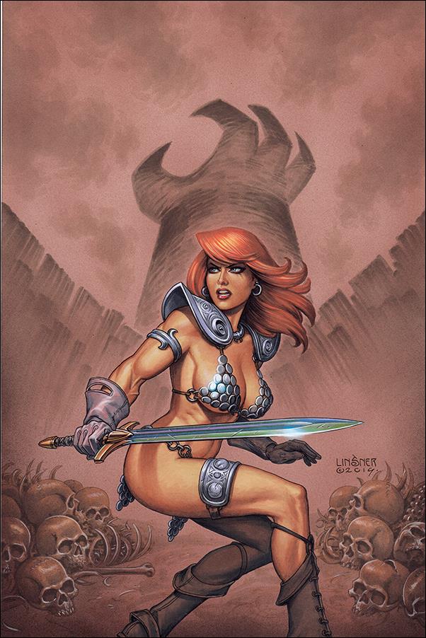 Red Sonja (2019) issue 8-Q Joseph Michael Linsner Virgin Cover