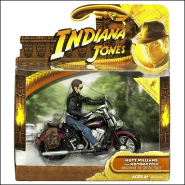 Indiana Jones Deluxe 3 3/4" Action Figures figure 7-- Mutt Williams w/ Motorcycle